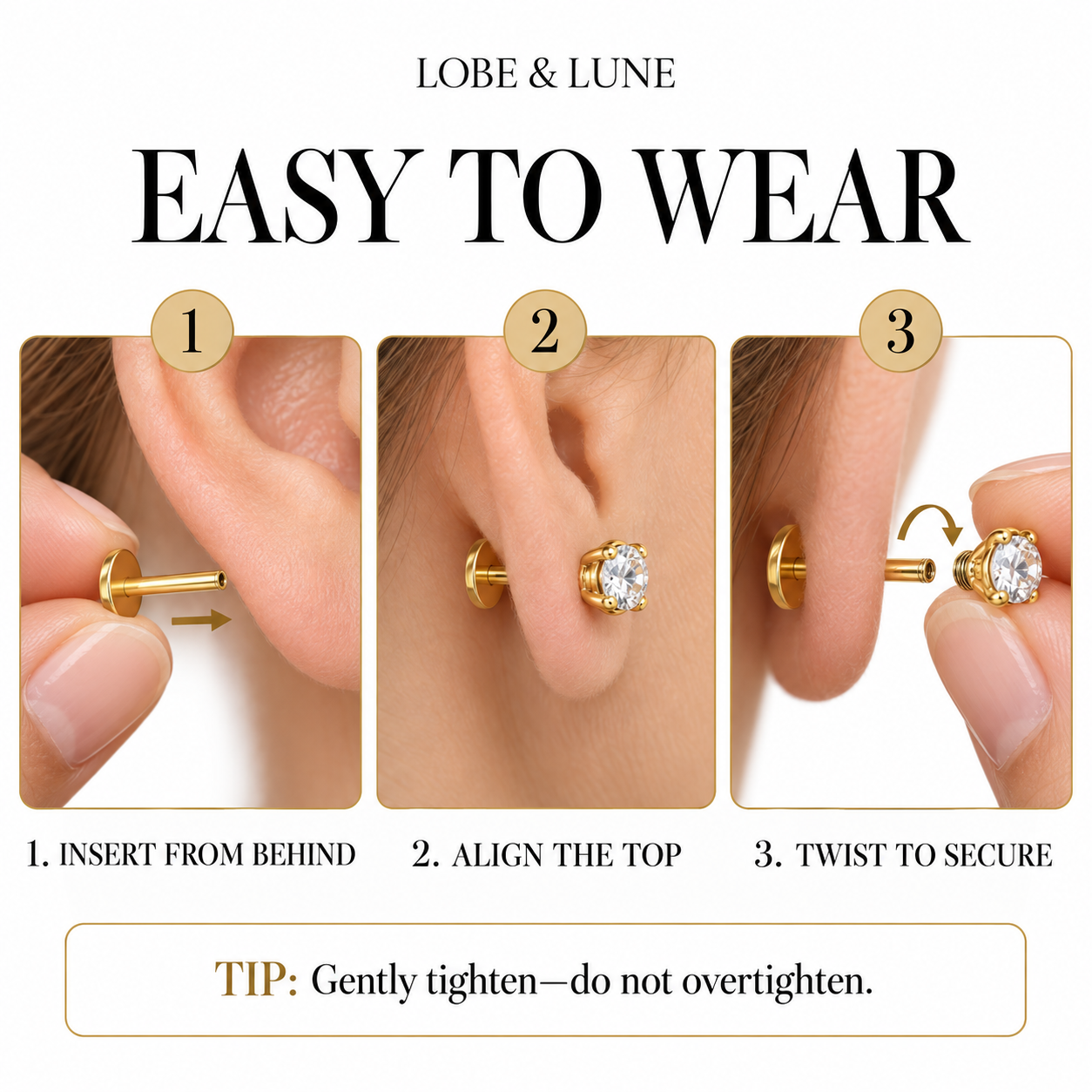 Everyday Flat-Back Studs